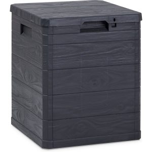 Grey Garden Storage Box - Grey / 90l