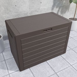 Brown Garden Storage Box  - Brown