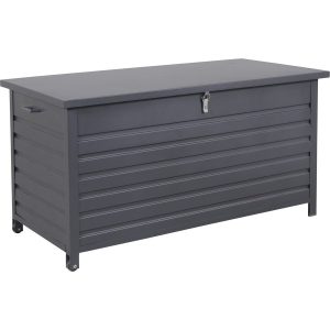 Rhino Small Aluminium Cushion and Garden Storage Box - Grey