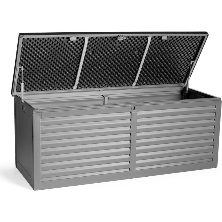 Outdoor Garden Storage Box - Grey