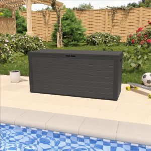 280L Weather Proof Garden Storage Box - Anthracite