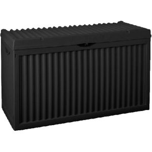 336L Garden Storage Box  - Black