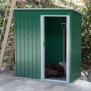 Outsunny 2 x 3ft Garden Storage Shed - Green