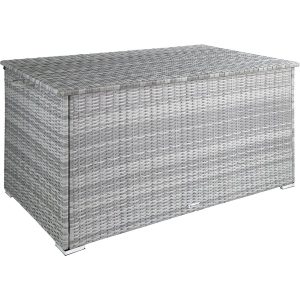 Oslo Storage Box with Aluminium Frame - Light Grey