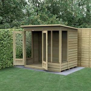 4LIFE Pent Summerhouse 7×5 - Without Base / No Installation