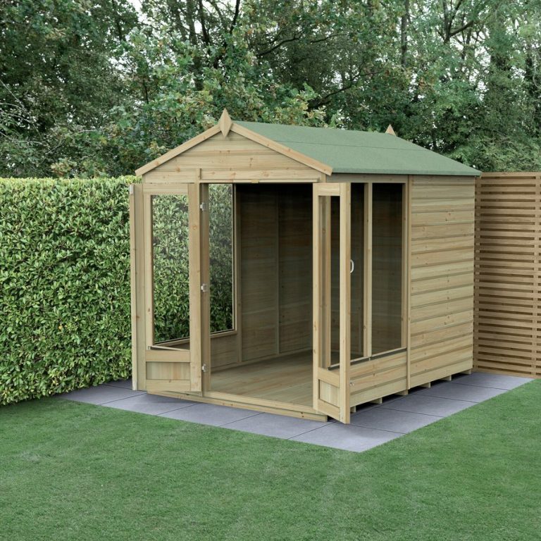 Beckwood Apex Summerhouse 6x8 - No Installation / Without Base