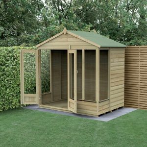 Beckwood Apex Summerhouse 7x5 - No Installation / With Base