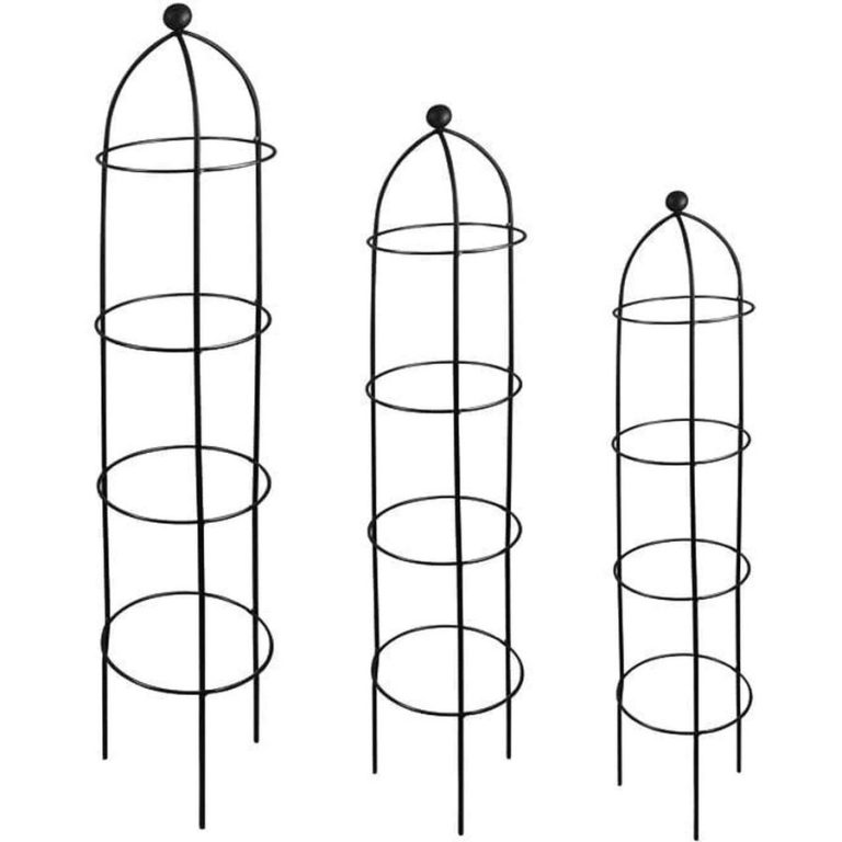 Growing Obelisks - Black / 168cm / 29cm