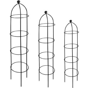 Growing Obelisks - Black / 168cm / 30cm