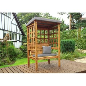 Charles Taylor Bramham 2 Seater Arbour - Grey