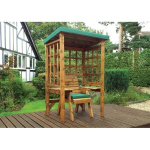 Charles Taylor Wentworth 1 Seat Arbour - Green