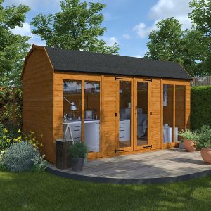 12'x8' Tiger Barn Retreat Summerhouse - Whichshed.co.uk