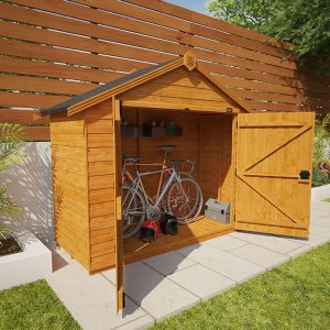 3'x7' Tiger Bike Shed - Whichshed.co.uk