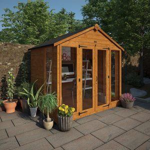 10'x10' Tiger Contemporary Summerhouse - Whichshed.co.uk