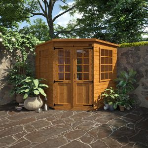 6'x6' Tiger Corner Summerhouse - Whichshed.co.uk