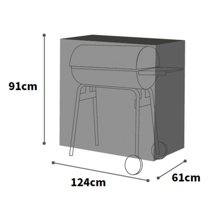 Ultimate Protector Wagon Barbecue Cover - Charcoal