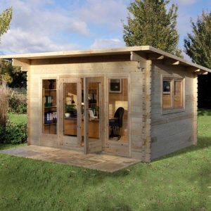 Hartwood 4m x 3m Burford Log Cabin