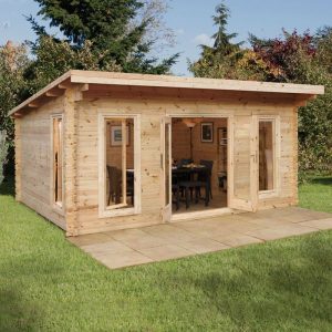 Hartwood 5m x 4m Sandford Log Cabin