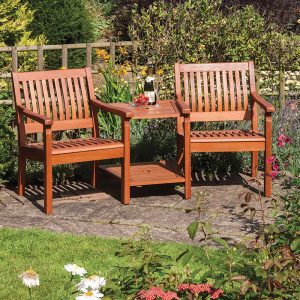 Rowlinson Willington Companion Garden Seat