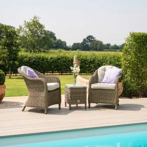 MZ Winchester 3pc Rattan Lounge Set