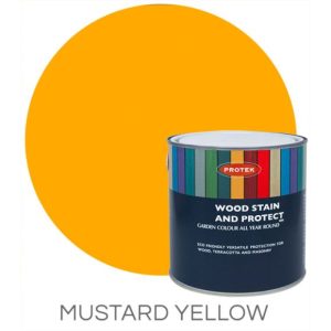 5L Protek Wood Stain & Protector - Mustard Yellow