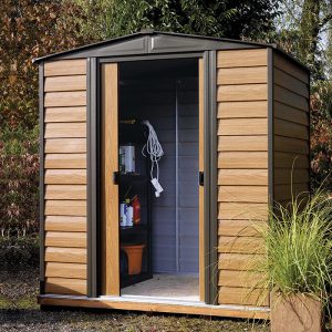 Rowlinson Woodvale 6' x 5' Apex Metal Shed