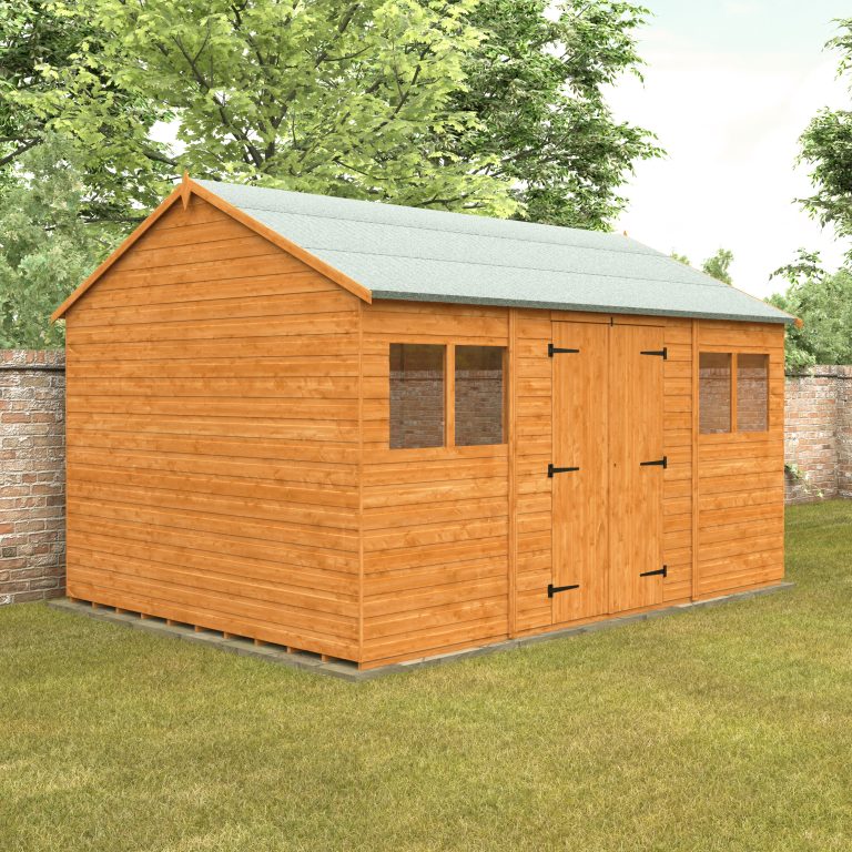 Redlands 14' x 10' Shiplap Reverse Apex Workshop