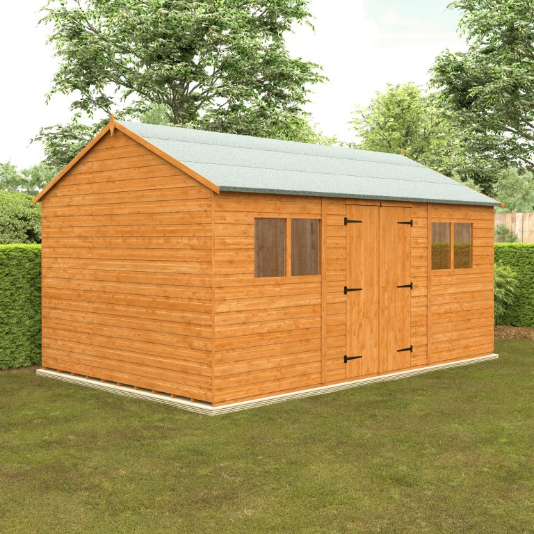 Redlands 10' x 16' Shiplap Reverse Apex Workshop