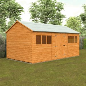 Redlands 10' x 18' Shiplap Reverse Apex Workshop