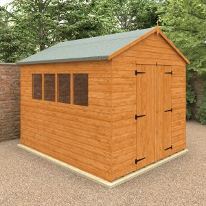 Redlands 8' x 10' Shiplap Apex Heavyweight Workshop