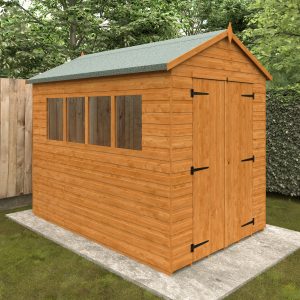 Redlands 6' x 9' Shiplap Apex Heavyweight Workshop