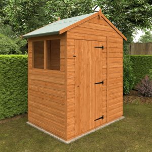 Redlands 6' x 4' Shiplap Modular Apex Shed